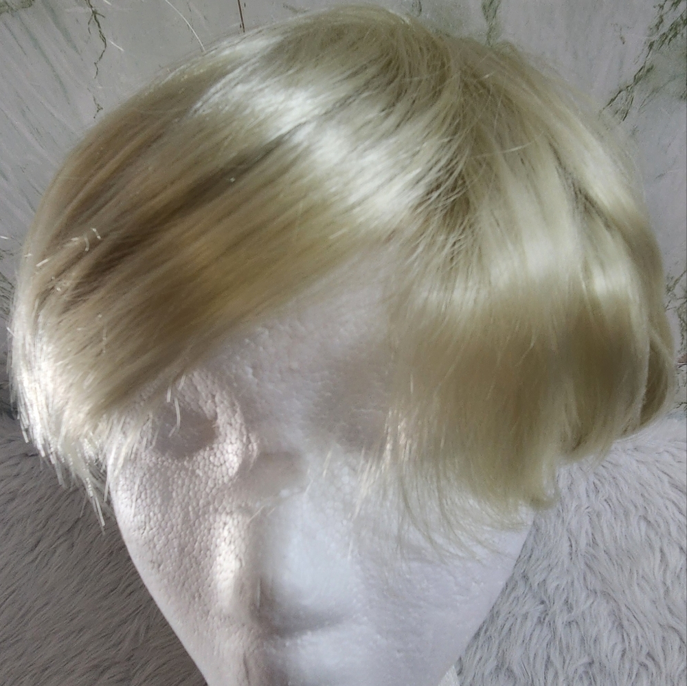 Men's Blond Short Hair Wig